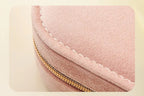 Ecrin à bijoux Flanelle - Rose poudré