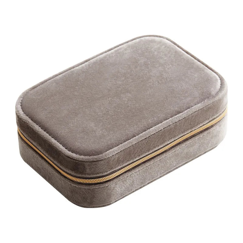 Ecrin à bijoux Flanelle - Rose poudré